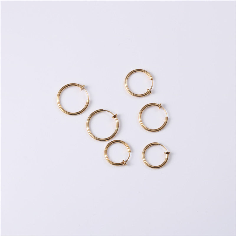 Ear piercing-free ear clip