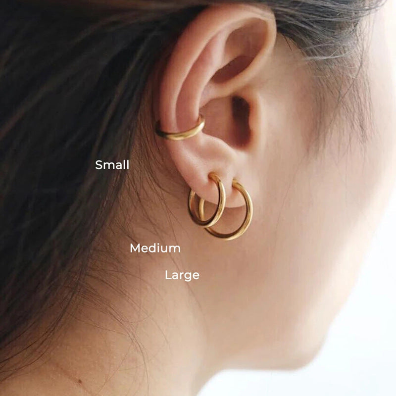 Ear piercing-free ear clip