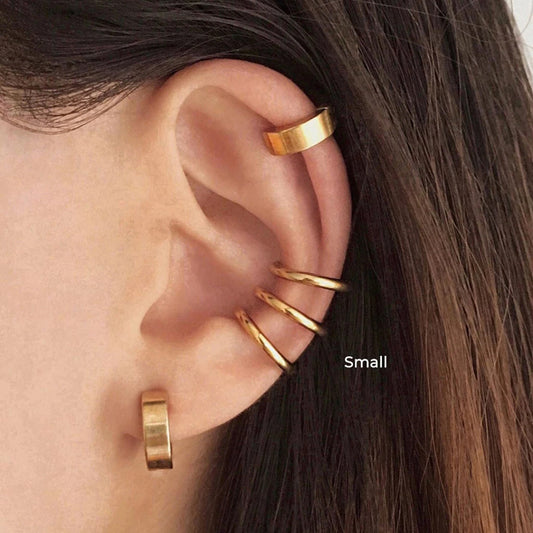 Ear piercing-free ear clip