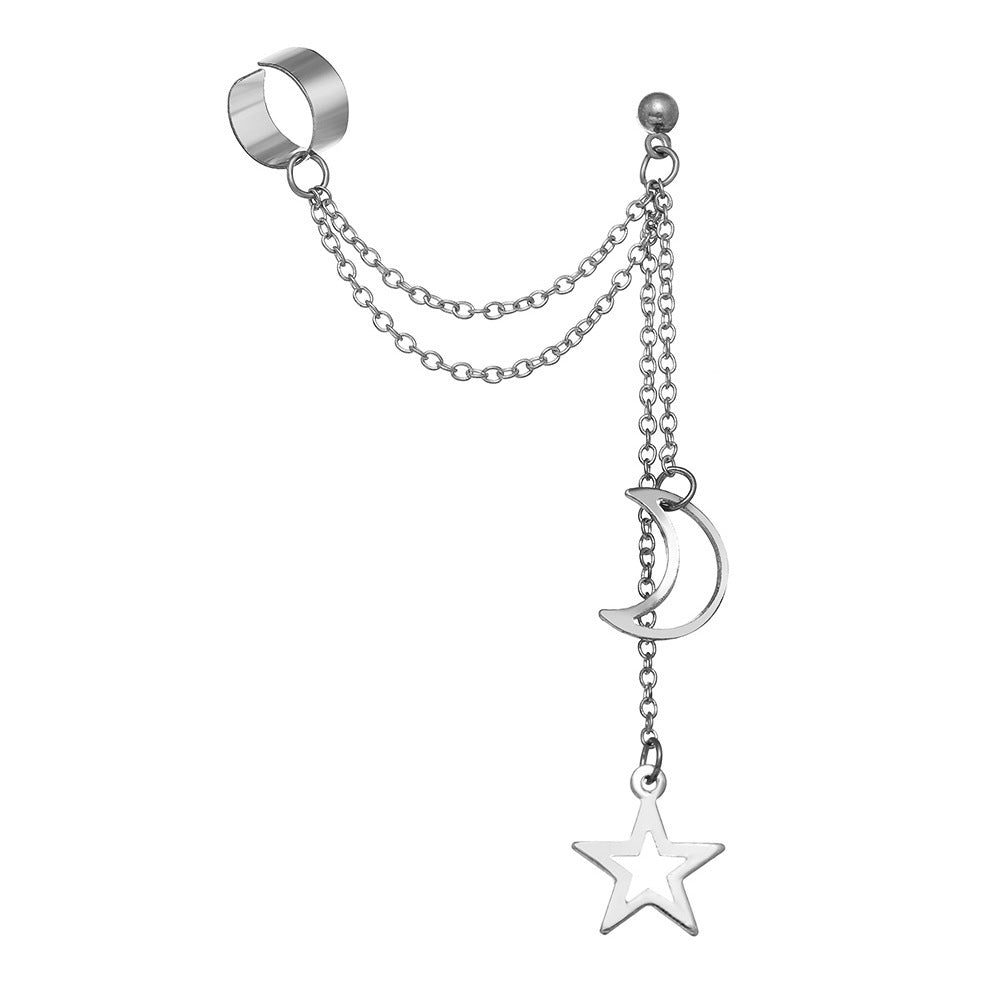 No Ear Piercing Creative Retro Simple Alloy Metal Ear Clip