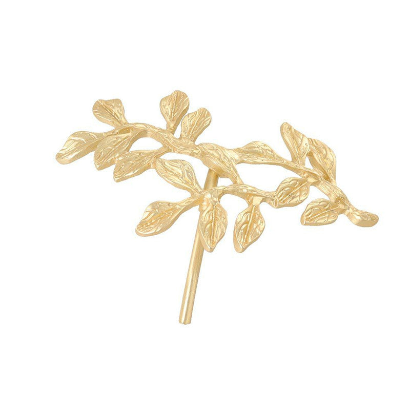 Leaf Shape Ponytail Clip Personalized Hairpin