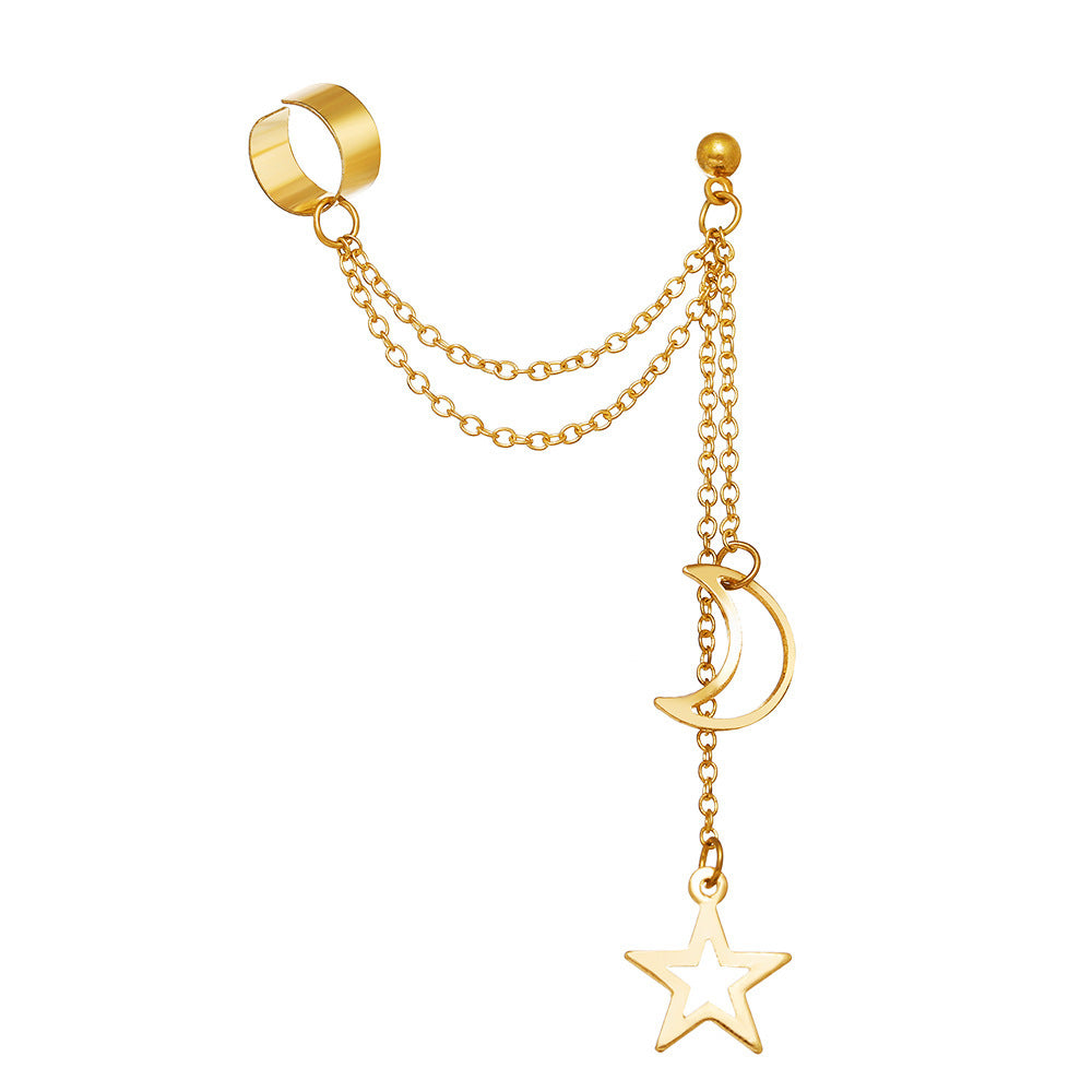 No Ear Piercing Creative Retro Simple Alloy Metal Ear Clip